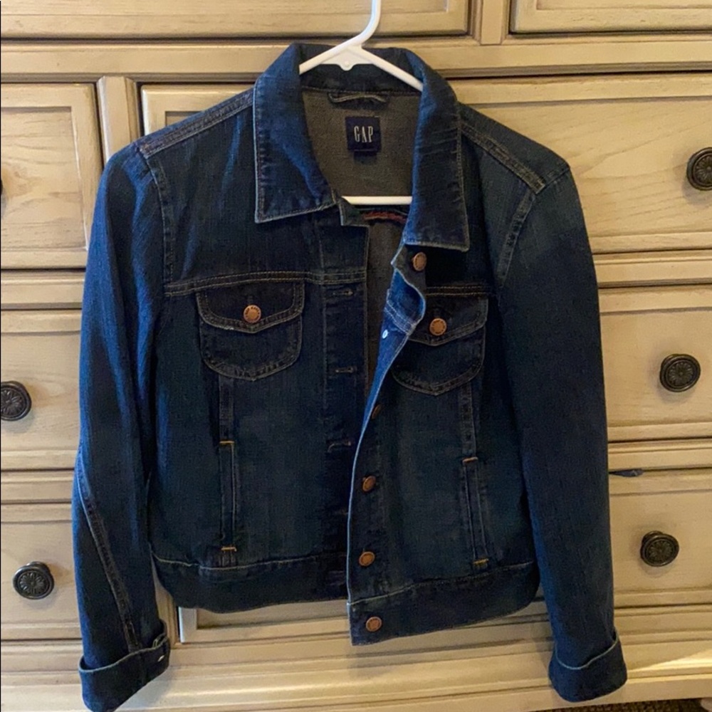 Gap dark jean jacket